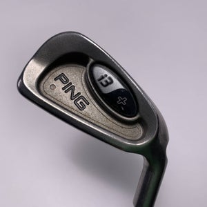 Ping i3 + Single 6 Iron Orange Dot 2* Flat Regular Steel Mens RH