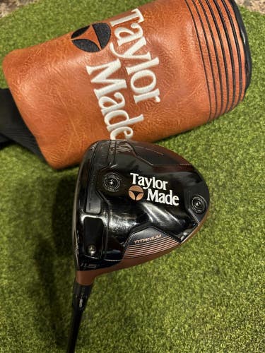 TaylorMade BRNR Copper 11.5*  Mini Driver* Hzrdus Green RDX Smoke Stiff Flex, LH