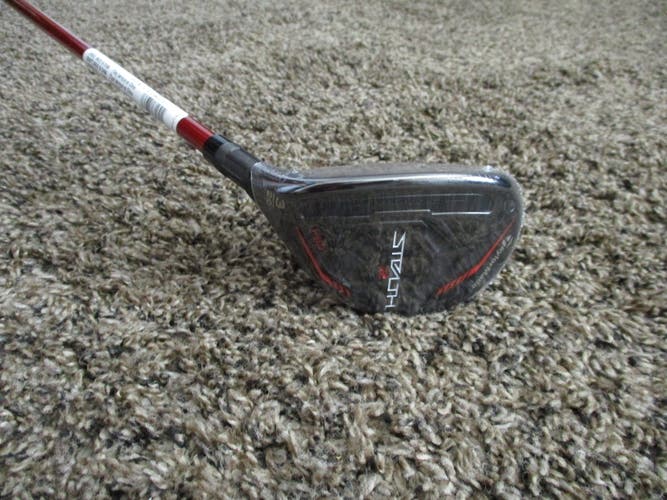 NEW MEN'S LH TAYLORMADE STEALTH 2 HD 20* #3 RESCUE HYBRID SPEEDER NX 50 REGULAR FLEX + HEAD COVER