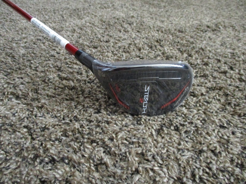 NEW MEN'S LH TAYLORMADE STEALTH 2 HD 20* #3 RESCUE HYBRID SPEEDER NX 50 REGULAR FLEX + HEAD COVER