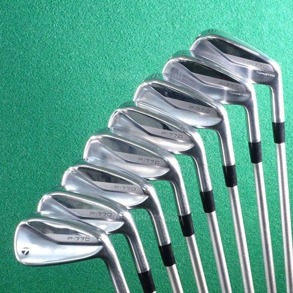 TayorMade 2020 P-770 Forged 3-PW Iron Set KBS Tour C-Taper Lite 110 Steel Stiff