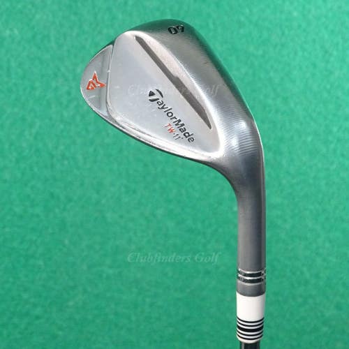 TaylorMade Milled Grind 2 Chrome 60-TW11 60 Lob Wedge DG S400 TI Steel Stiff