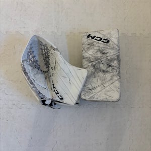 2023 CCM Goalie Full Right Glove And Blocker (Used)