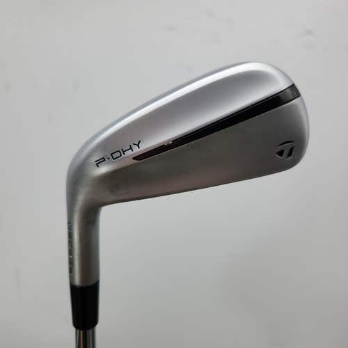 LEFTY 2024 TAYLORMADE P-DHY 4 HYBRID 22* STIFF KBS TOUR LITE  VERYGOOD