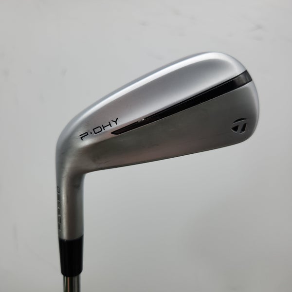 LEFTY 2024 TAYLORMADE P-DHY 4 HYBRID 22* STIFF KBS TOUR LITE  VERYGOOD