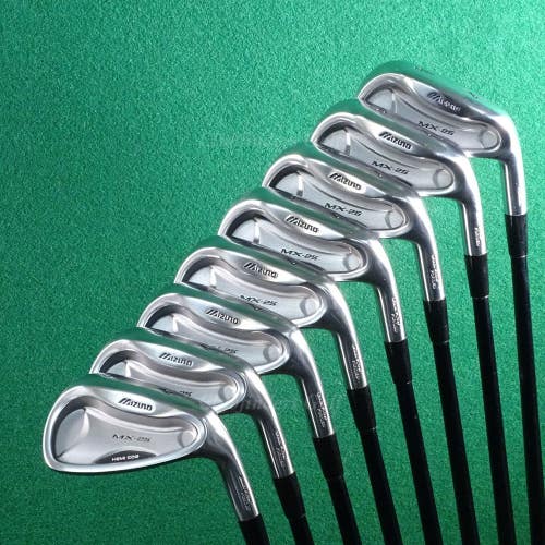 Mizuno MX-25 Forged 4-GW Iron Set Factory Exsar IS2 Graphite Stiff