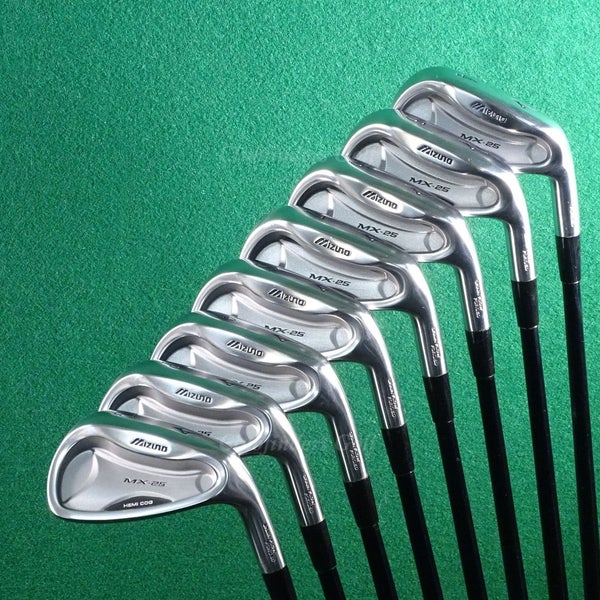 Mizuno MX-25 Forged 4-GW Iron Set Factory Exsar IS2 Graphite Stiff