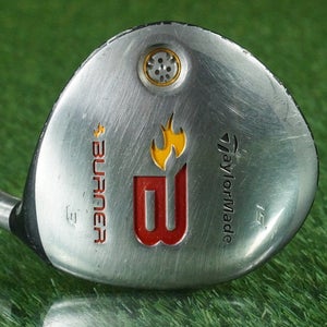 TAYLORMADE BURNER 3 WOOD FAIRWAY REAX GRAPHITE REGULAR FLEX 15 RH ~ LOOK!!
