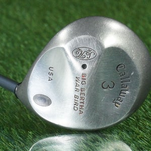 CALLAWAY BIG BERTHA WAR BIRD 3 WOOD S2H2 FAIRWAY GRAPHITE ALDILA RCH RH ~ LOOK!!