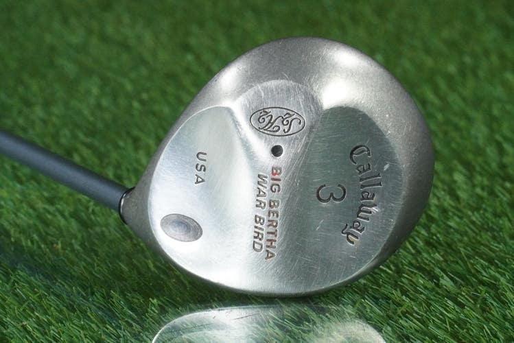 CALLAWAY BIG BERTHA WAR BIRD 3 WOOD S2H2 FAIRWAY GRAPHITE ALDILA RCH RH ~ LOOK!!