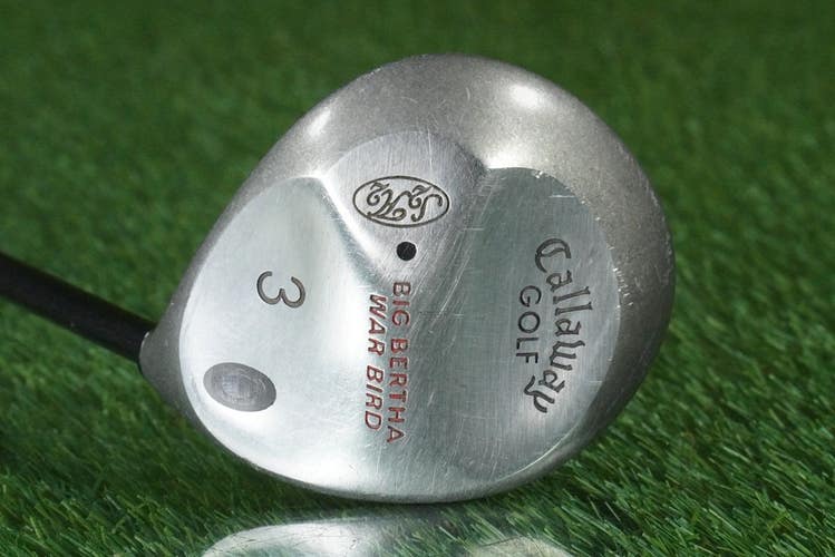 CALLAWAY BIG BERTHA WAR BIRD 3 WOOD S2H2 FAIRWAY RCH 96 SERIES REGULAR FLEX RH