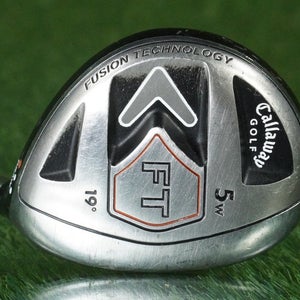 CALLAWAY FT 5 WOOD FUSION TECHNOLOGY DRAW FAIRWAY "5W" FUJIKURA SAKURA 19 RH