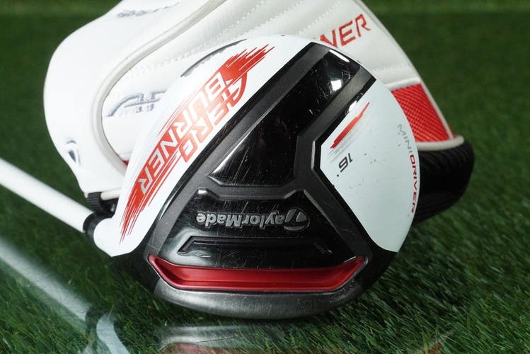 TAYLORMADE AERO BURNER MINI DRIVER MATRIX M SENIOR 16 RH WITH HEADCOVER ~ LOOK!