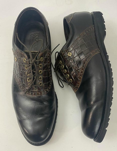Nice  FOOTJOY CLASSICS Spikeless Golf Shoes Sz 10.5 C Leather