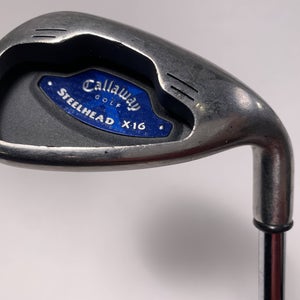 Callaway X-16 Single 9 Iron Steelhead X-16 Regular Steel Mens RH