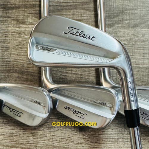2023 Titleist T150 Iron Set 5-PW / Project X LZ, Stiff Flex (177)