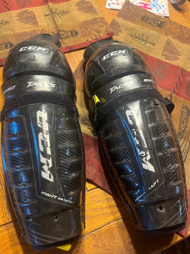 Intermediate CCM Tacks 11" Shin Pads (Used)