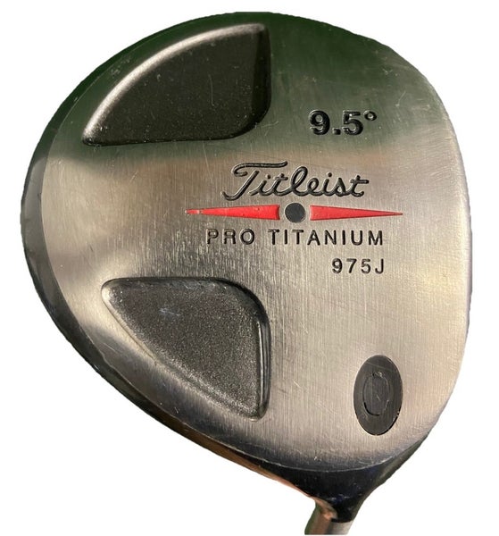 Titleist 975J Pro Titanium Driver 9.5 RH Grafalloy ProLite Stiff 44.5" New Grip