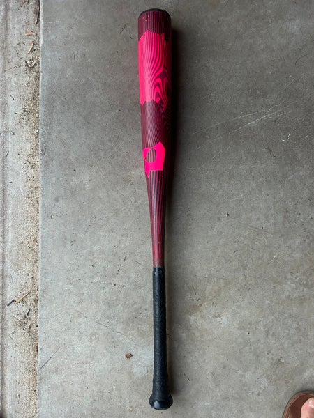 DeMarini Voodoo One Pink BBCOR Certified Bat (-3) 27 oz 30" (Used)
