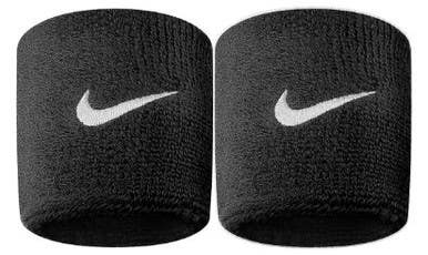 New Nike Wristbands Black 11706-NIKN1012405BLK
