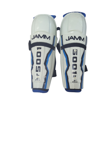 Used JAMM 5001R Junior Shin Guards White 9" 11833-S000165581