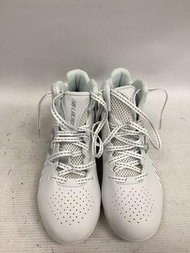 Used New Balance LAX Cleats Mens White Senior 4 11851-S000036982