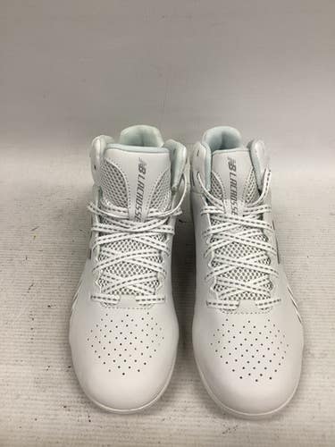 Used New Balance LAX Cleats Mens White Senior 4.5 11851-S000036979