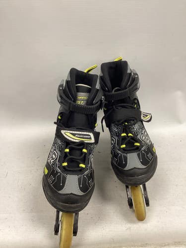 Used Bladerunner TWIST Junior Rec Fitness Skates Black Adjustable 11851-S000036991
