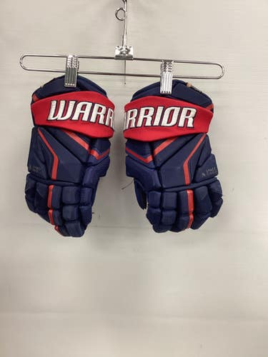 Used Warrior PRO Junior Gloves Navy Blue And Red 11" 11851-S000037049