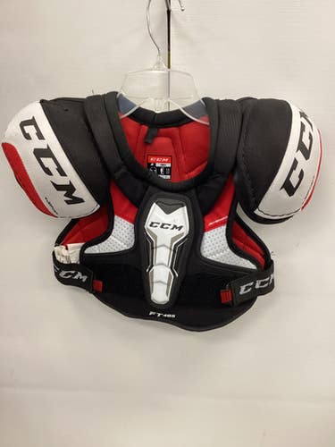 Used CCM JETSPEED FT485 Junior Shoulder Pads SM 11851-S000037053