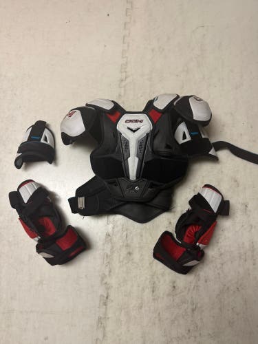 FT6 Pro Shoulder Pads + FT4 pro elbow pads