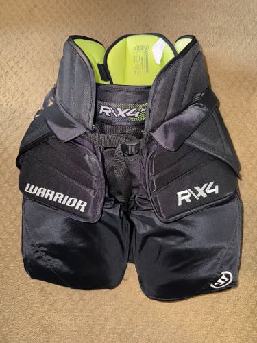 Warrior Ritual X4 E+ Goalie Pants - Senior - Size Small, Like New (Used Twice)