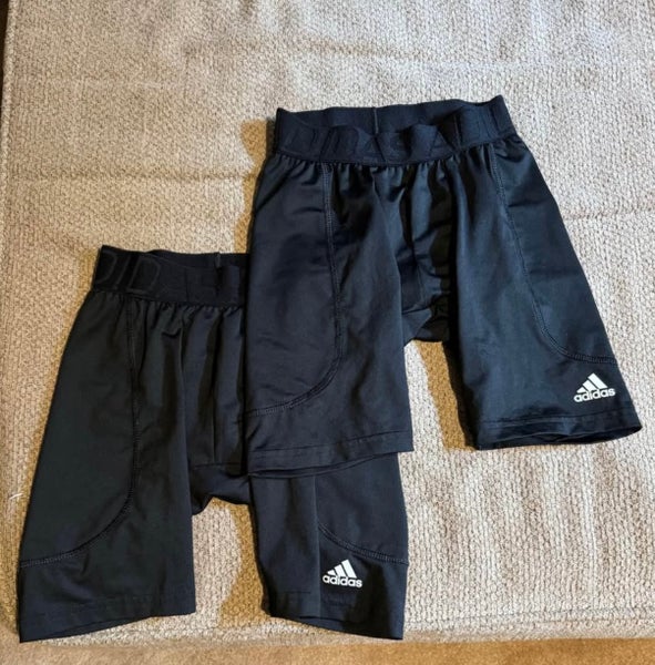 Black XS Boys Adidas Compression (Used)