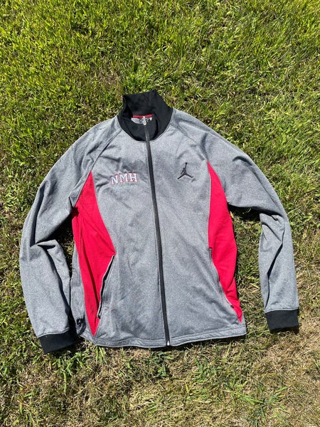 NMH School Basketball Jordan track Jacket size Large