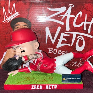 Zach Neto Los Angeles, Angels autograph bobble head