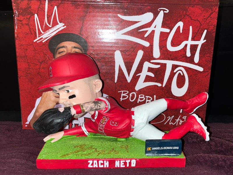 Zach Neto Los Angeles, Angels autograph bobble head