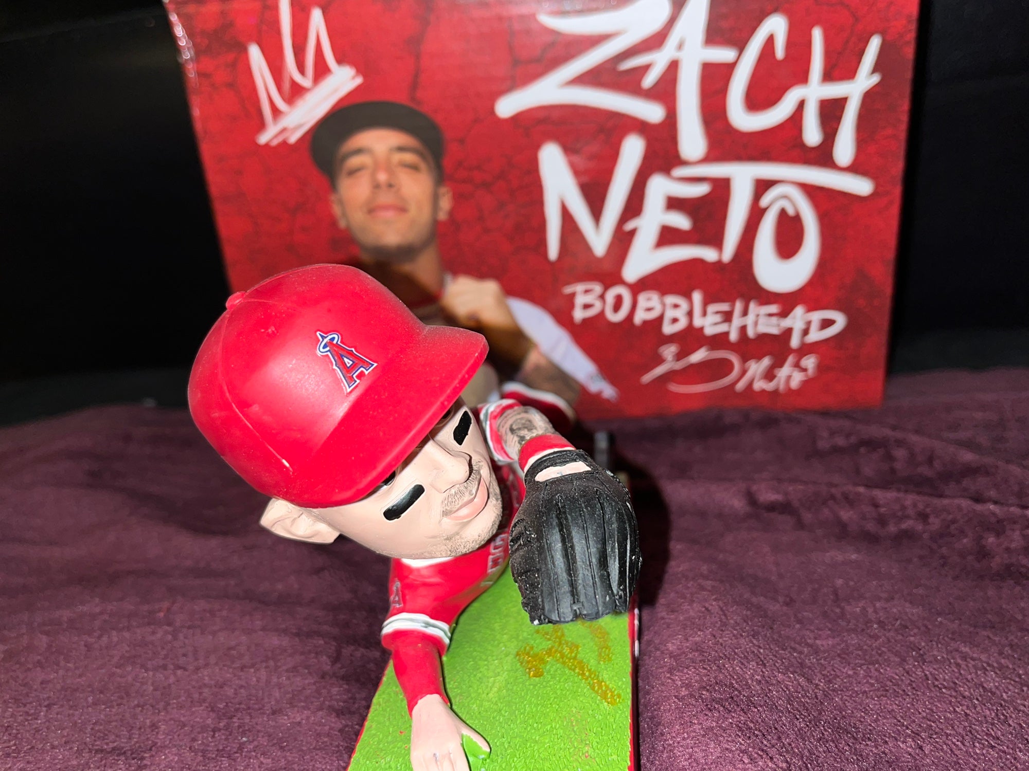 Los Angeles Angels Zach Neto Bobblehead. Brand new