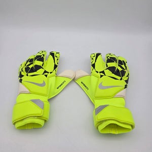 Nike Vapor Grip3 Goalkeeper Gloves Volt Black Soccer Goalie HQ0304-702 Sz 6 NWT