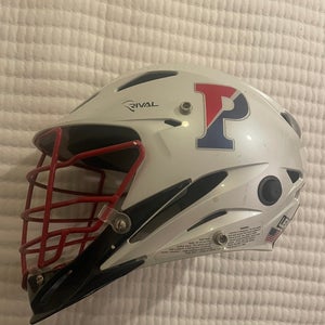 UPenn Lacrosse Team Issued STX Schutt Rival Helmet