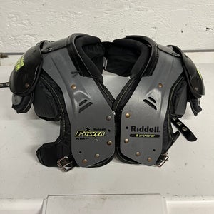Medium Youth Riddell Power volt Shoulder Pads (Used)
