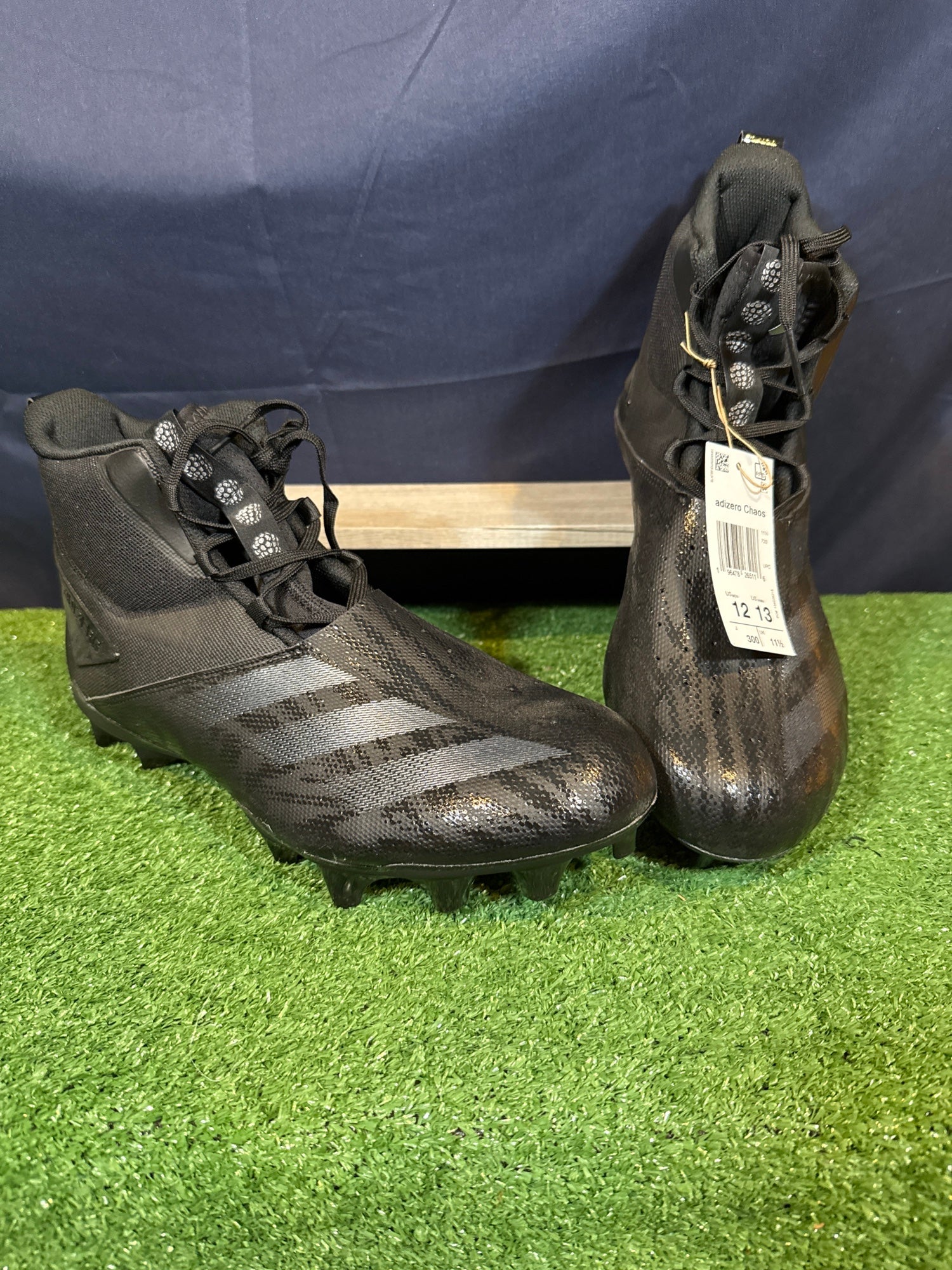 adidas Men\'s adizero Chaos Exotic Speed Mid Lineman Football Cleats 12 NWT adidas ADIZERO Chaos Lineman Football Cleats Men main image 3