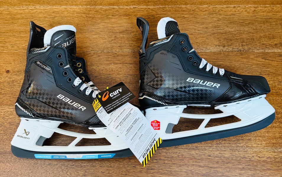 Bauer Supreme Shadow Hockey Skates 8.5 (New) Fit 3