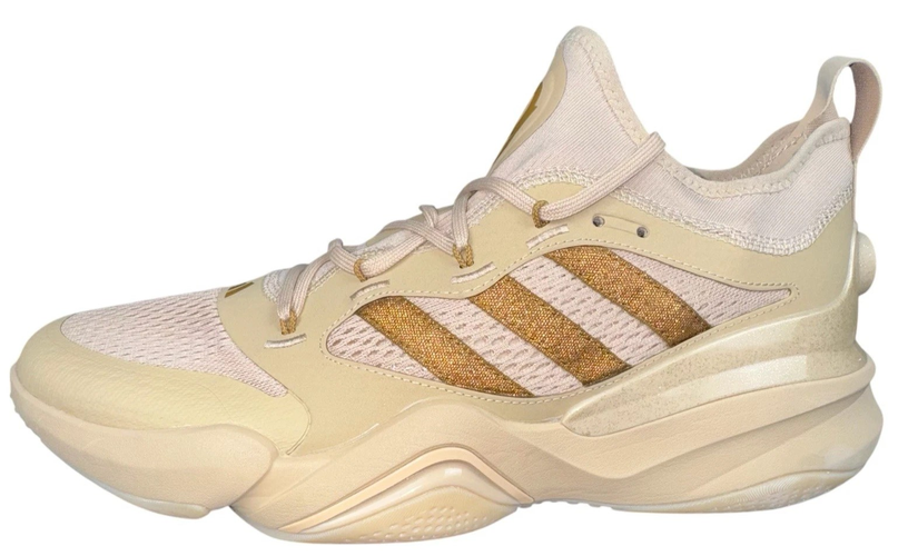 Adidas Mahomes 2 Impact FLX Trainer Magic Beige Bronze Gold IE6552 Mens Size 15