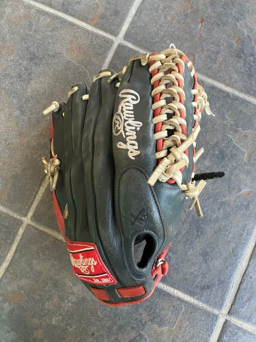 Blue Rawlings Gold Glove Gamer Series RH Baseball Glove 12.75" (Used)