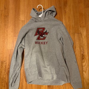 Gray BC Hockey Men's Medium Sweatshirt (Used)