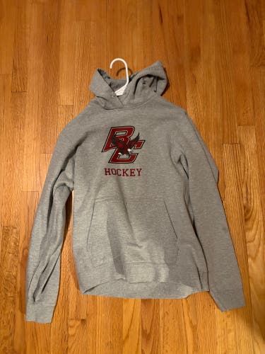 Gray BC Hockey Men's Medium Sweatshirt (Used)