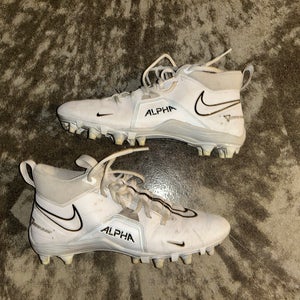 Nike Alpha Menace Varsity 3 Mid Top Molded Cleats size 8.5
