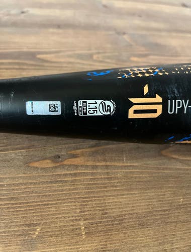 2022 DeMarini Uprising Alloy USSSA Certified Bat (-10) 17 oz 27" (Used)