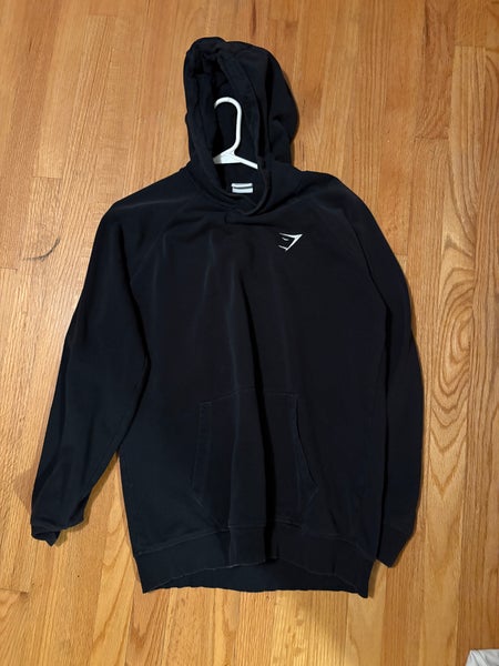 Black Men's Gymshark Medium Sweatshirt (Used)