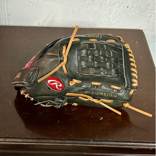 Rawlings RBG36B RH Infield Baseball Glove 12.5" (Used)